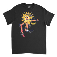 Skateboard Trick Airwalk, Skateboard Trick Airwalk Art, Skateboard Tri Classic T-shirt | Artistshot