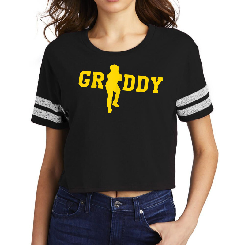 Griddy Break Dance Griddy Design T Shirt Scorecard Crop Tee by cm-arts | Artistshot