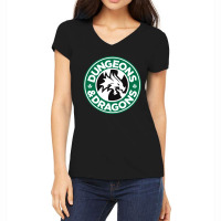 Dungeons & Dragons  Parody Women's V-neck T-shirt | Artistshot