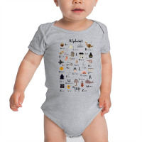 Funny Objects Alphabet Abcs Learning Kindergarten Adult Kids T Shirt Baby Bodysuit | Artistshot