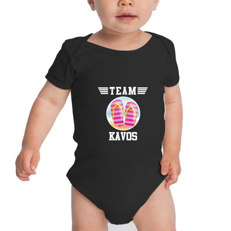 Team Kavos Flip Flops Baby Bodysuit | Artistshot