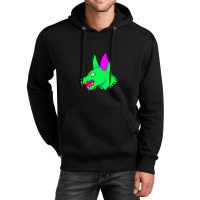 Neon Rabid Zombie Dog 1 Unisex Hoodie | Artistshot