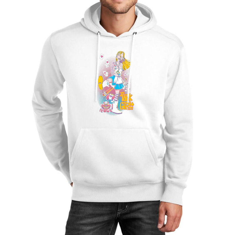 Tick Tock Girl Unisex Hoodie by cm-arts | Artistshot