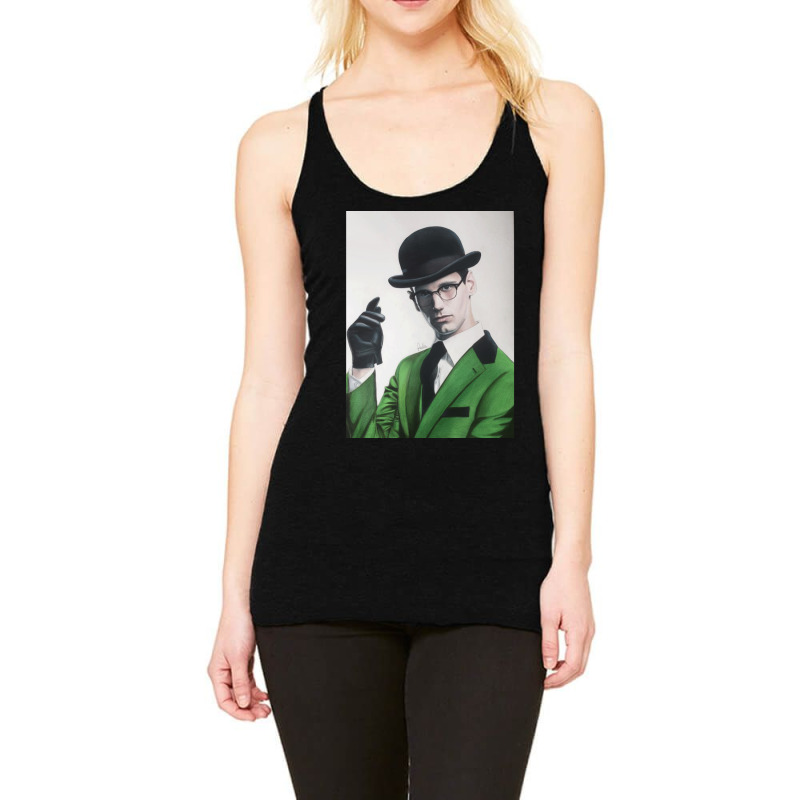 Edward Nygma - Cory Michael Smith Racerback Tank by cm-arts | Artistshot