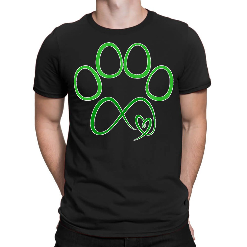 Forever Love Paw Print Heart Puppy Dog Pet T T-shirt | Artistshot