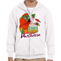 Bird Of Paradise Youth Zipper Hoodie | Artistshot