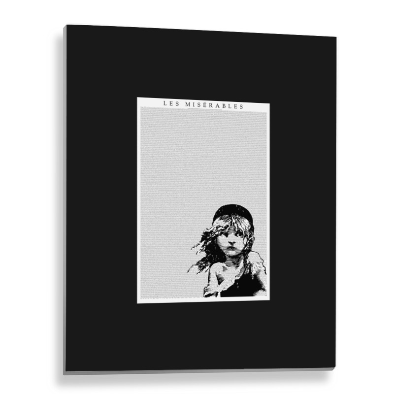 Les Miserables Musical Full Script Lyrics Metal Print Vertical By ...
