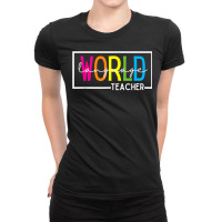 World Language Teacher T Shirt Ladies Fitted T-shirt | Artistshot