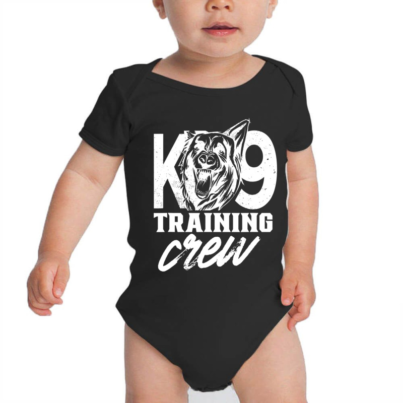 K9 Training Crew Handler Trainer Service Dog K-9 Baby Bodysuit by Konlasa6638 | Artistshot