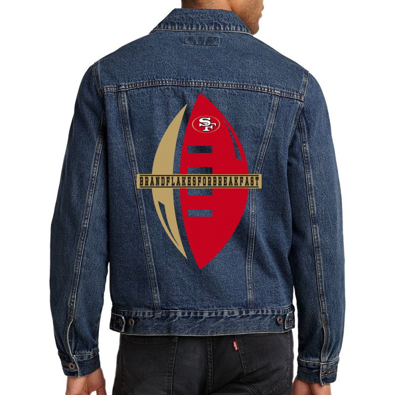 Brandflakesforbreakfast Men Denim Jacket | Artistshot