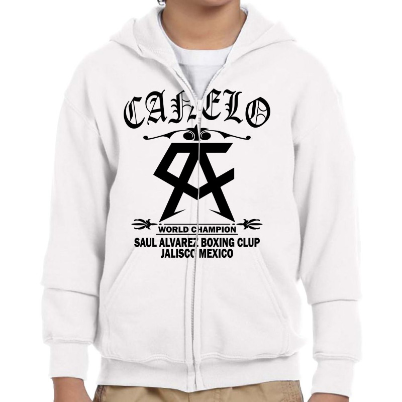 Canelo Alvarez Youth Zipper Hoodie | Artistshot