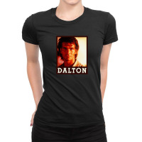 Dalton (patrick Swayze) Roadhouse Movie Gift Ladies Fitted T-shirt | Artistshot