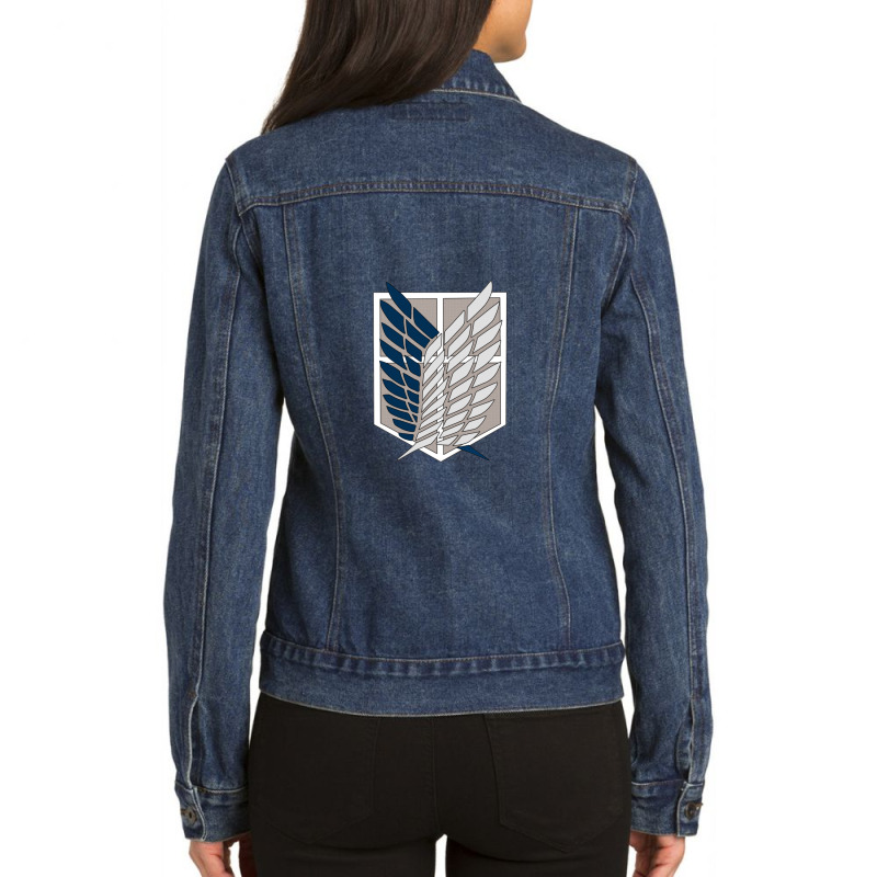 Scout Regiment Ladies Denim Jacket by CindyBriner | Artistshot