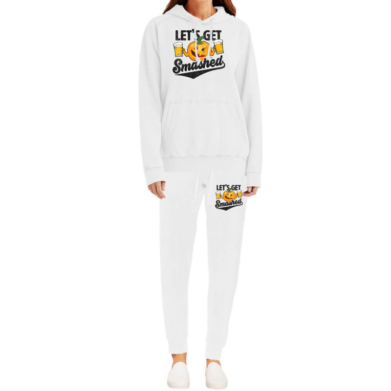 Lets Get Smashed Funny Pumpkin Beer Halloween Hoodie & Jogger set by Thanhhuong90 | Artistshot