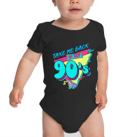 Vintage Music Tape 90's Take Me Back To The 90s Baby Bodysuit | Artistshot