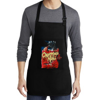 Chopping Mall, Chopping Mall Art, Chopping Mall Vintage, Chopping Mall Medium-length Apron | Artistshot