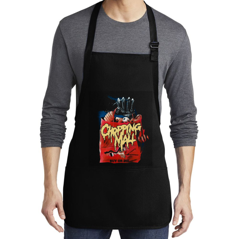 Chopping Mall, Chopping Mall Art, Chopping Mall Vintage, Chopping Mall Medium-length Apron | Artistshot