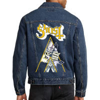 Ghost ?? Clockwork Men Denim Jacket | Artistshot