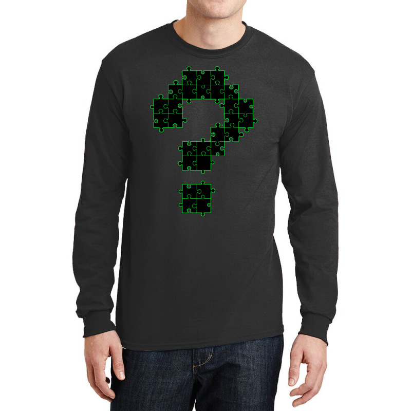 Question Mark Puzzle Long Sleeve Shirts | Artistshot