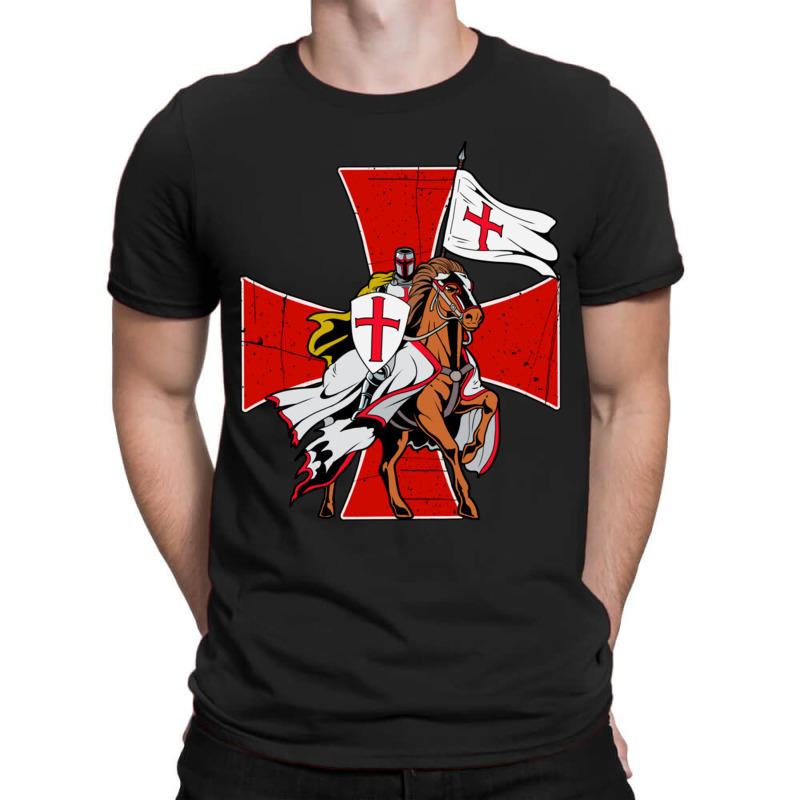 Knights Templar Crusader Medieval T-shirt | Artistshot