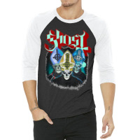 Ghost ?? Trinity 3/4 Sleeve Shirt | Artistshot