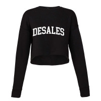 Desales Athletic Arch College University   Alumni T Shirt Cropped Sweater | Artistshot