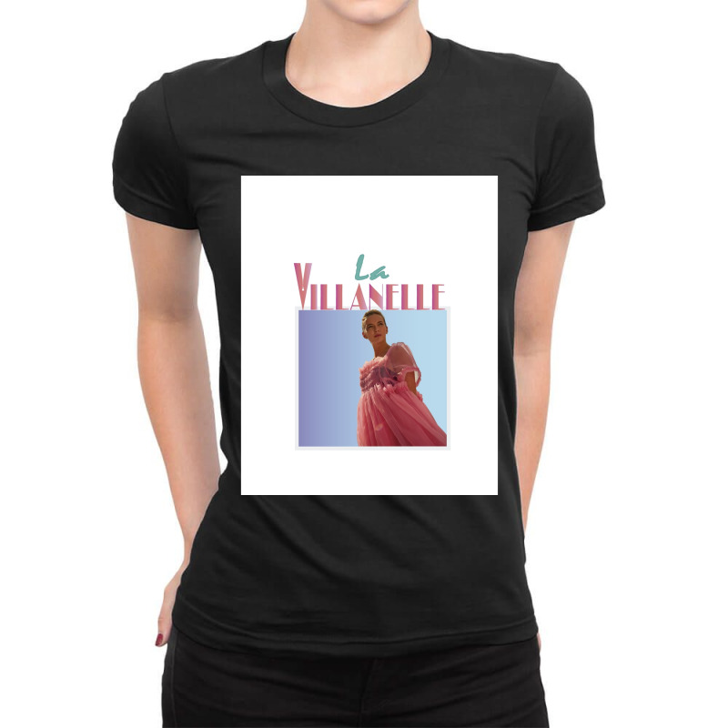 La Villanelle  Graphic Ladies Fitted T-Shirt by cm-arts | Artistshot