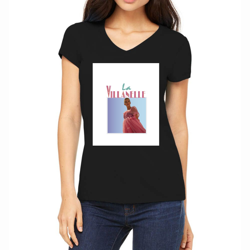 La Villanelle  Graphic Women's V-Neck T-Shirt by cm-arts | Artistshot