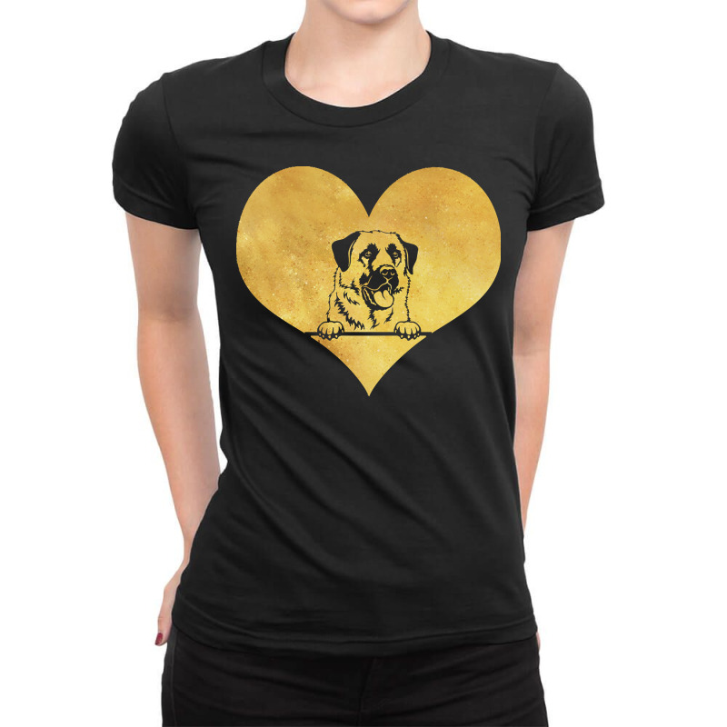 Anatolian Shepherd Dog Art T  Shirt Anatolian Shepherd Dog Ladies Fitted T-Shirt by heaneyrickey | Artistshot