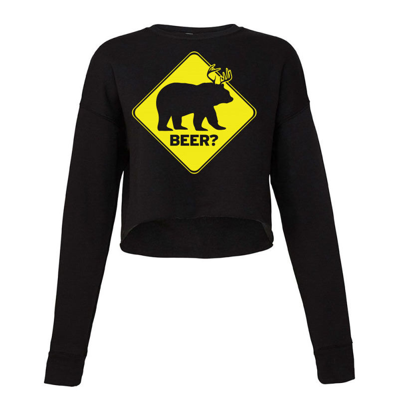 Beer Cropped Sweater by tshiart | Artistshot