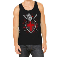 Templar Knight Crusader Crusades Tank Top | Artistshot