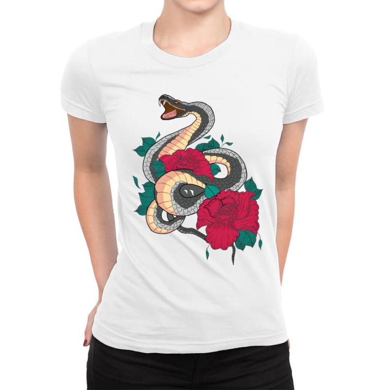 Cobra Tate Ladies Fitted T-Shirt by cm-arts | Artistshot