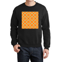 Batik Flower Art Pattern Crewneck Sweatshirt | Artistshot