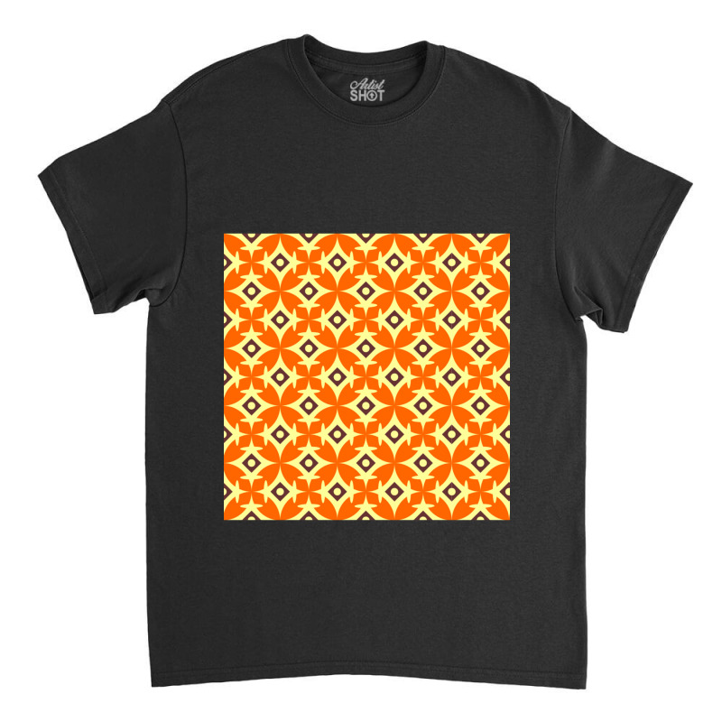 Batik Flower Art Pattern Classic T-shirt | Artistshot