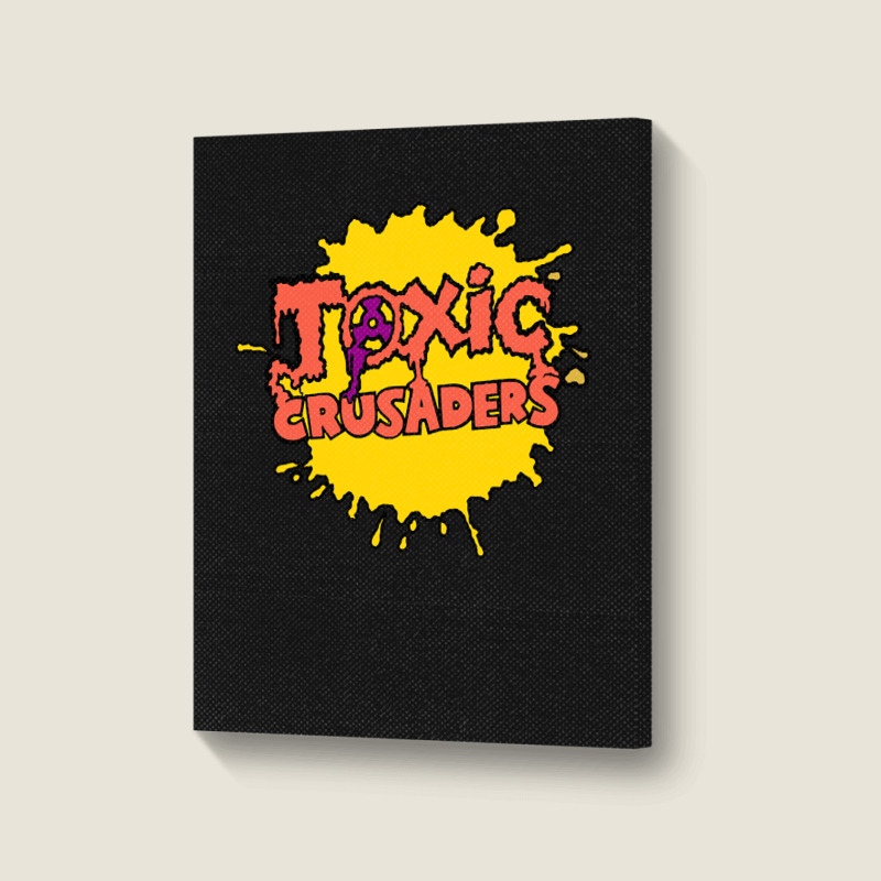 Toxic Crusaders, The Toxic Crusaders, Toxic, Crusaders, Toxic Crusader Portrait Canvas Print | Artistshot