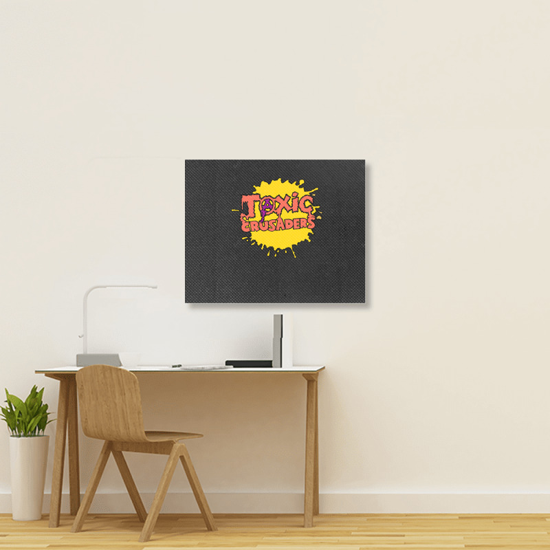 Toxic Crusaders, The Toxic Crusaders, Toxic, Crusaders, Toxic Crusader Landscape Canvas Print | Artistshot