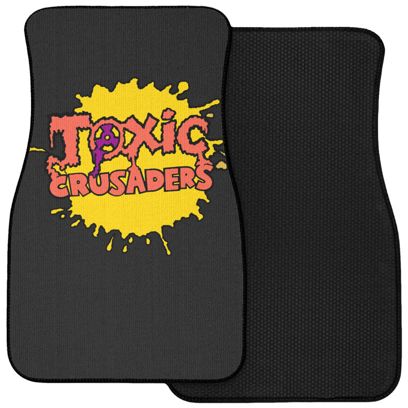 Toxic Crusaders, The Toxic Crusaders, Toxic, Crusaders, Toxic Crusader Front Car Mat | Artistshot