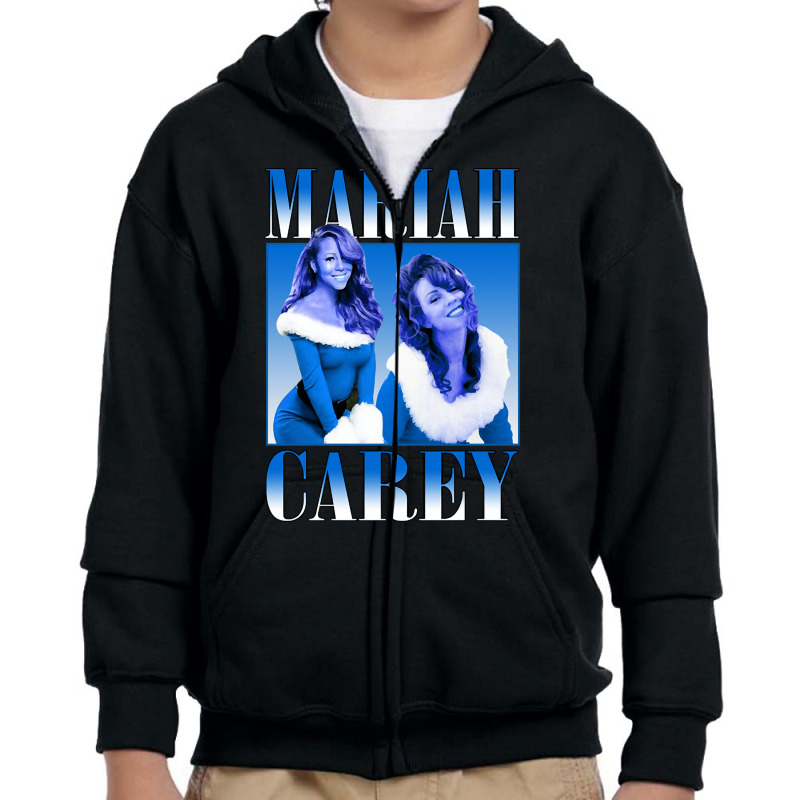 Mariah Carey, Mariah Carey Vintage, Mariah Carey Art, Mariah Carey Pai Youth Zipper Hoodie by SHUOPPIR333 | Artistshot