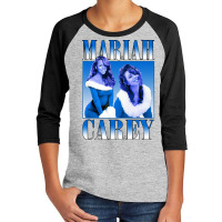 Mariah Carey, Mariah Carey Vintage, Mariah Carey Art, Mariah Carey Pai Youth 3/4 Sleeve | Artistshot