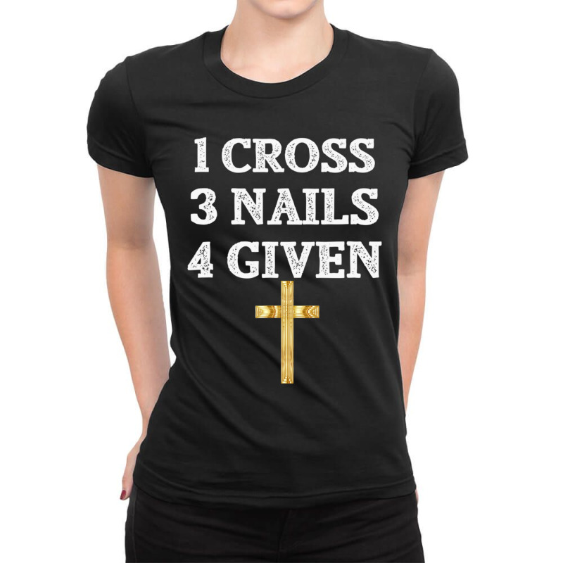 Jesus Easter Religious Christian For Easter Ladies Fitted T-shirt | Artistshot