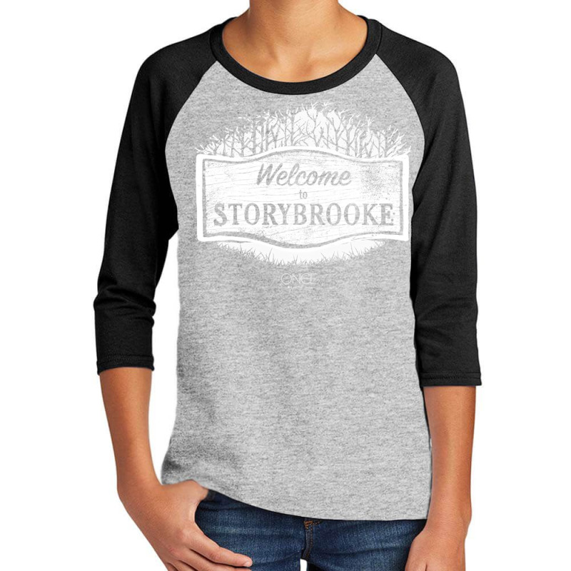 Once Upon A Time Welcome To Storybrooke Long Sleeve T Shirt Youth 3/4 Sleeve by cm-arts | Artistshot