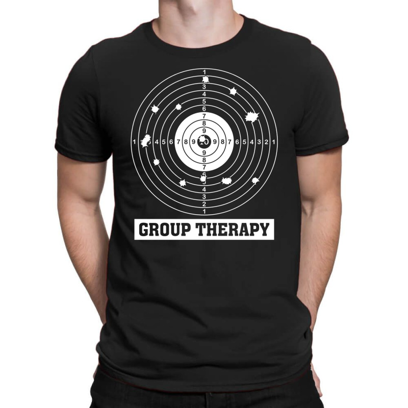 Group Therapy Shooting Range Funny Rifle Hunting T Shirt Birthday Gift T-shirt | Artistshot