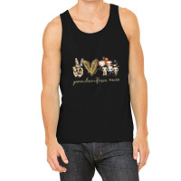 Peace Love Horror Tank Top | Artistshot