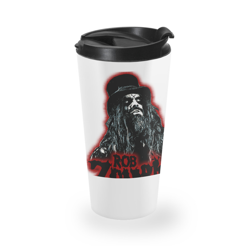 Rob Zombie, Rob Zombie Painting, Rob Zombie Art, Rob Zombie Vinatge, T Travel Mug | Artistshot