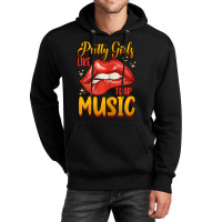 Womens Pretty Girls Like Trap Music Retro Hip Hop Unisex Hoodie | Artistshot