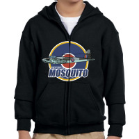 De Havilland Mosquito-wvywm Youth Zipper Hoodie | Artistshot