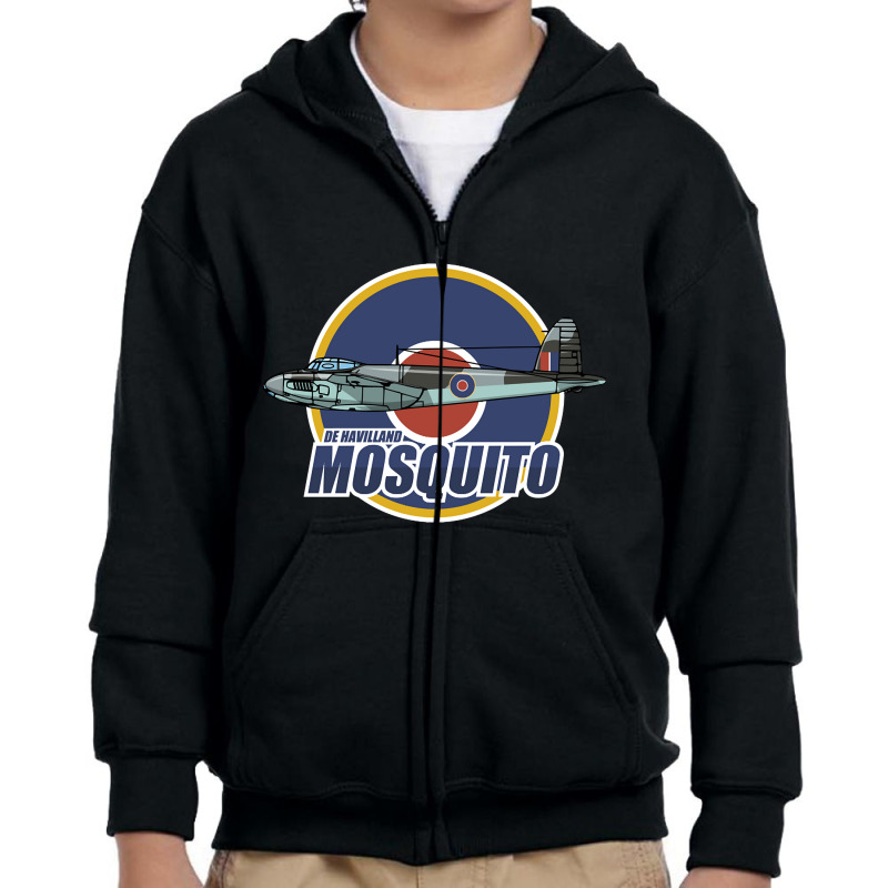 De Havilland Mosquito-wvywm Youth Zipper Hoodie by Kanmosrin52 | Artistshot