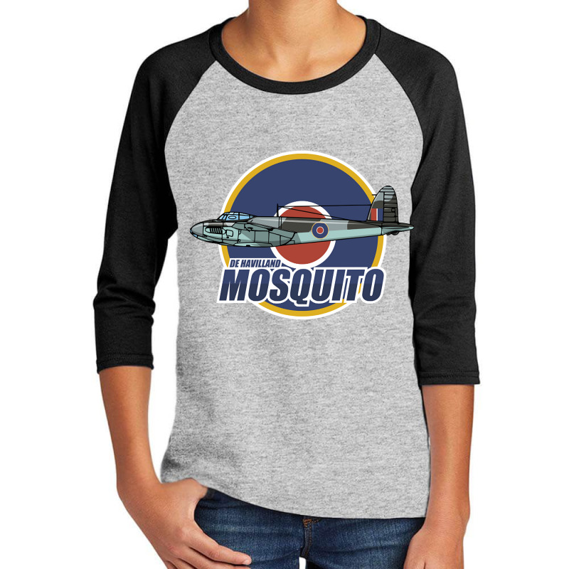 De Havilland Mosquito-wvywm Youth 3/4 Sleeve by Kanmosrin52 | Artistshot