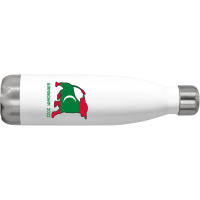 Maldives Commonwealth Bull Stainless Steel Water Bottle | Artistshot