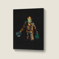 Dead Space, Dead Space Art,  Dead Space Painting, Dead Space Vintage,  Portrait Canvas Print | Artistshot